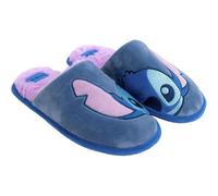 CERDÁ LIFE'S LITTLE MOMENTS Women's Winter Funny Home Sneakers Stitch with Padded Insole and Non-Slip Sole, Blue, 3.5/4 UK