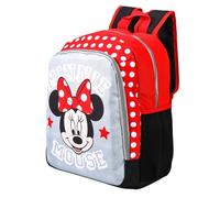 CERDÁ LIFE'S LITTLE MOMENTS Minnie Mouse Kids Childrens Premium Backpack School Rucksack Travel Bag Boys Girls with side mesh pockets and front zipped pocket