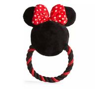 Cerda | Minnie Mouse Squeaky Plush and Rope Dog Toy Loop