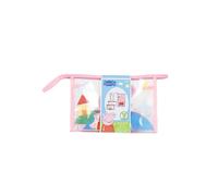 CERDÁ LIFE'S LITTLE MOMENTS Uni Children Clear Cosmetic Bag with Zipper, Pink, pink, Clear Cosmetic Bag With Zipper