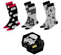 Cerdá Star Wars Pack of 3 Adults Socks for Everyday Wear and Gifts 38-45
