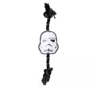 Cerda | Star Wars Storm Trooper Squeaky Plush and Rope Dog Toy Ends