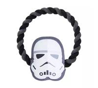 Cerda | Star Wars Storm Trooper Squeaky Plush and Rope Dog Toy Loop