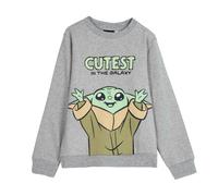 Cerda Star Wars The Mandalorian Cotton Brushed Grogu Sweatshirt