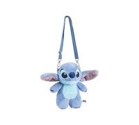 Original Stitch Plush Bag, Soft and Padded 3D Design - Stitch Bag Ideal Accessory for Girls, Teens and Disney Fans, blue, Mediano