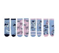 CERDÁ LIFE'S LITTLE MOMENTS Unisex Kid's Pack Calcetines 4 Piezas Stitch Socks, Multicoloured, 27-30