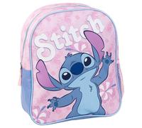 CERDÁ LIFE'S LITTLE MOMENTS - Stitch Children's School Backpack - Pink - 25x20x29 cm - Made of Polyester - With Zip Closure - Stitch Print - Original Product
