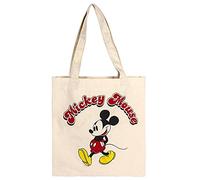 Cerdá Unisex Kids Bolso Asas Algodón Mickey Mickey Cotton Handle Bag Not Applicable, Multi, 36.7 Xx 40.0 Xx 0.1 cm