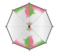 CERDÁ LIFE'S LITTLE MOMENTS Poe Adult Wicked Manual Umbrella - Umbrella with Wicked Illustrations, Safe Manual Opening, Flexible Rods and Ergonomic Design