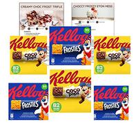 Cereal Bars Multipack Bulk Cereal & Snack Bars Contains 36x Breakfast Bars (18x Coco Pops & 18x Frosties) Bundled with Indigo Leopard Cereal Bars Recipes