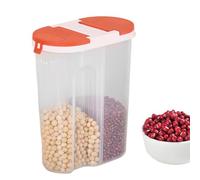 Cereal Container Storage - Airtight Dispenser, Kitchen Container | Keeps Food Fresh, Optimizes Space | For Eating, Oats & Grains