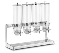 Royal Catering Cereal Dispenser - 4 x 3.5 L - 4 containers RCCS-3.5LSS4