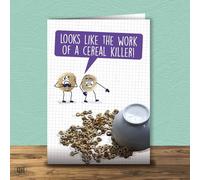 Cereal Killer! Funny Birthday Card