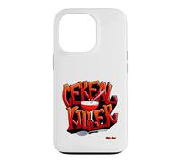 Cereal Killer Graffiti Street Art Graphic Funny Food Humor Case for iPhone 13 Pro