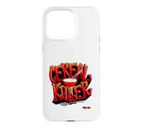 Cereal Killer Graffiti Street Art Graphic Funny Food Humor Case for iPhone 15 Pro Max