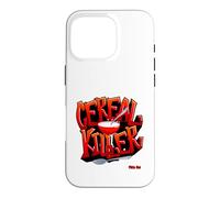 Cereal Killer Graffiti Street Art Graphic Funny Food Humor Case for iPhone 16 Pro