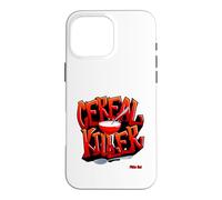 Cereal Killer Graffiti Street Art Graphic Funny Food Humor Case for iPhone 16 Pro Max