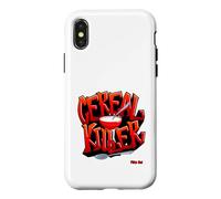 Cereal Killer Graffiti Street Art Graphic Funny Food Humor Case for iPhone X/XS