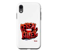 Cereal Killer Graffiti Street Art Graphic Funny Food Humor Case for iPhone XR
