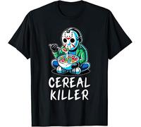 Cereal Killer Halloween Kids Womens Mens T Shirt Large Black