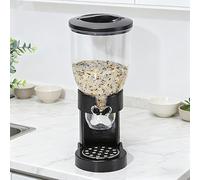 Cereal Machine 2L Volume with Rotating Dispensing Function and Secure Sealing Lid for Dry Food Preservation and Accessibility (A)