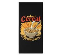 Cereal Printed Hand Towels for Bathroom Soft Bath Towel for Gym Hotel 28.7x13.8 Inches