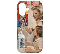 Cereal (Serial) Killer Clown Phonetic Pun HorrorCore Humor Case for iPhone 17