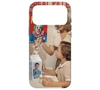Cereal (Serial) Killer Clown Phonetic Pun HorrorCore Humor Case for iPhone 17 Pro Max
