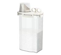 Cereal Storage Container, 3L Airtight Kitchen Food Storage Containers with Measuring Cup, Cereal Dispenser for Dry Food, Flour & Sugar