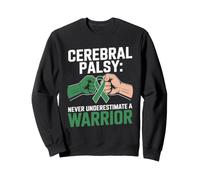 Cerebral Palsy Awareness Month Green March Cerebral Palsy Sweatshirt