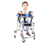 Cerebral Palsy Disability for Kids,Adjustable Height Wheeled Children with Cerebral Palsy,Adjustable Seat, Portable Upright for Cerebral Palsy Rehab