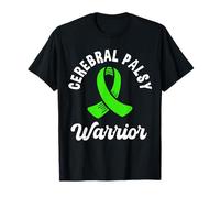 Cerebral Palsy Warrior Green Ribbon Support T-Shirt