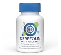 Cerefolin Brain Wellness, Targeted Nutrition for Cognitive Support, Improves Memory, Focus & Concentration, L-Methylfolate, NAC, B12, Neurologist Recommended (60 Count)