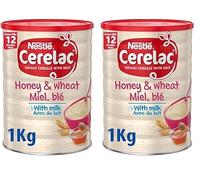 Cerelac Honey & Wheat Toddler Cereal with Milk | from 12 months+ | Toddler Cereal (Pack of 2)