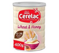 Cerelac Honey & Wheat Wheat & Honey Toddler Cereal with Milk 400g-Pack of 1 | from 12 Months+ | Toddler Cereal (Packing May Vary) 400g (Pack of 1)