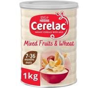 Cerelac Mixed Fruits Wheat Infant Cereal with Milk 1kg from 7 months Bab