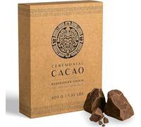 Ceremonial Cacao 500G - Ecuadorian Raw Chocolate Paste - Nacional Bean - Delicious Drinking Chocolate - Unsweetened Ceremonial Cacao