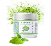 Ceremonial-Grade Matcha Powder, Early Spring Harvest, No Additives, Vegan Friendly, Smooth and Silky, Natural Flavour, for Lattes Smoothies Desserts, 30g