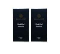 Ceremony of Scent by Lidl - Dark Oud - Sweet Vanilla Notes, Combined with Woody Oud and Musk Create a Dark, Sensual Scent - Reed Diffuser | 100mL×2 [TWIN PACK]