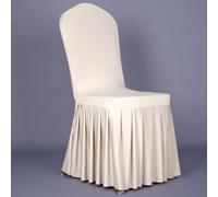 Ceremony Ready Spandex Chair Covers That Are Comfortable and Simple to Care For After Your Event Ends (white)