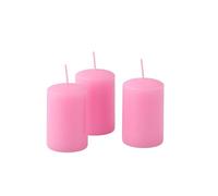 Cereria di Giorgio Risthò Candles Diameter 4 cm Height 7 - Powder Pink - Pack of 12