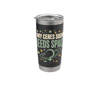 Ceres Astrology Asteroid Astrology Ceres Symbol Gift Stainless Steel Insulated Tumbler