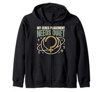 Ceres Astrology Asteroid Astrology Ceres Symbol Gift Zip Hoodie