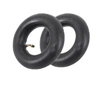 CERFFOOL 2.80/2.50-4 Inner Tube for Wheelbarrow Lawn Tractor Lawn Mower Hand Truck Butyl Rubber 280/250-4 Spare Wheel with Curved Valve TR87 for Wheelbarrow Accessories (2 PCS)