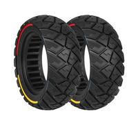 CERFFOOL 9 x 3.0-5.5 solid all-terrain tyre for Kugoo Kukirin G2 Pro non-slip replacement wheel for electric scooters accessories (tricolour for 2 pieces)