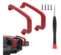 CERFFOOL Bumper for DJI Avata 2 Anti-collision Protection Bar Aluminum Alloy Camera Lens Gimbal Guard Lens Protective bar Safety Bar Drone Accessories Protector Lightweight（RED)