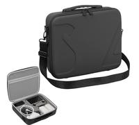 CERFFOOL Carrying Bag for DJI Flip Fly More Combo Portable Travel Bag for DJI RC 2/RC-N3 Rigid Portable Storage Bag with Shoulder Straps for Drones Accessories, Black, Drone Storage Bag