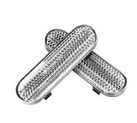 CERFFOOL Front Reflective Strip for Xiaomi 5 Plus Reflective Film Safety Warning Decoration Silver Replacement Parts Accessory for Electric Scooter