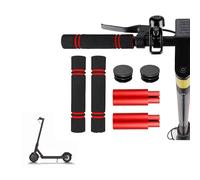CERFFOOL Handlebar Extension for Xiaomi M365 Pro Pro2 1S MI3 for Segway Ninebot ES1 ES2 ES3 ES4 E22 E25 E45 Extended Handle Sponge Anti-Sweat Non-slip for Electric Scooter (Red)