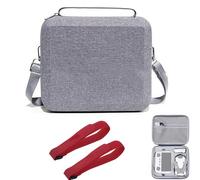 CERFFOOL Hard Carrying Case for DJI Mini 4 Pro Fly More Combo Portable PU Waterproof Bag for DJI RC 2/RC-N2 Large Capacity Shoulder Bag with Propeller Holder for Drone Accessories (1* Combo)